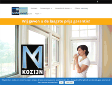 Tablet Screenshot of mnkozijn.nl